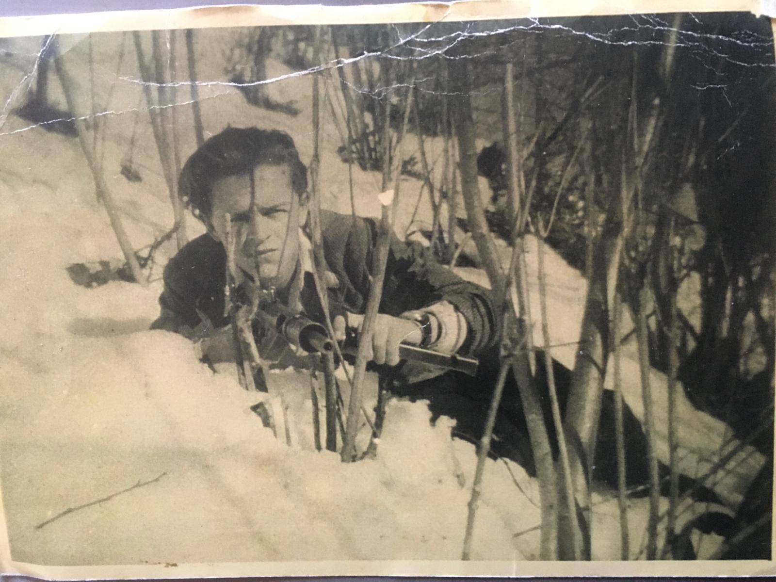 Guido Petter nell'inverno 1944/45